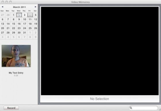 Video-Diary-Software